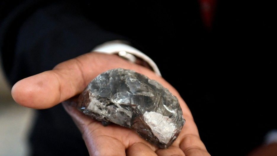 V Botswaně vytěžili třetí největší diamant na světě